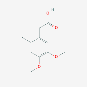 2-(4,5-Dimethoxy-2-methylphenyl)acetic acid