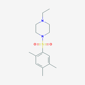 1-Ethyl-4-(2,4,5-trimethylbenzenesulfonyl)piperazine
