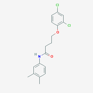 4-(2,4-dichlorophenoxy)-N-(3,4-dimethylphenyl)butanamide