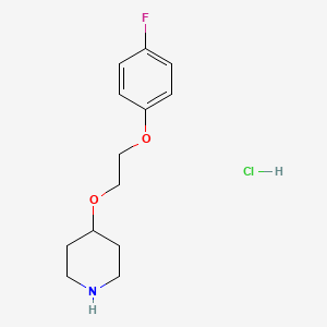 4-(2-(4-Fluorophenoxy)ethoxy)piperidine hydrochloride