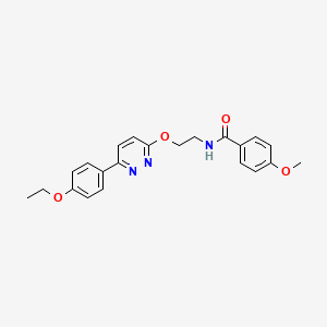N-(2-((6-(4-ethoxyphenyl)pyridazin-3-yl)oxy)ethyl)-4-methoxybenzamide