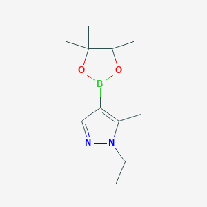 1-Ethyl-5-methyl-4-(4,4,5,5-tetramethyl-1,3,2-dioxaborolan-2-yl)pyrazole