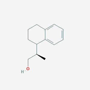 molecular formula C13H18O B2728052 (2R)-2-(1,2,3,4-Tetrahydronaphthalen-1-yl)propan-1-ol CAS No. 2248221-34-1