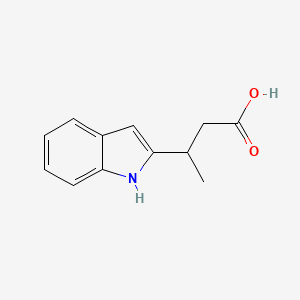 molecular formula C12H13NO2 B2728176 3-(1H-indol-2-yl)butanoic acid CAS No. 1499218-97-1