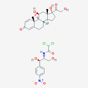 molecular formula C32H39Cl2FN2O10 B027282 Corti-fluoral CAS No. 100311-08-8