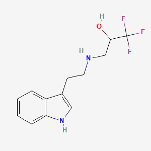 1,1,1-trifluoro-3-{[2-(1H-indol-3-yl)ethyl]amino}-2-propanol
