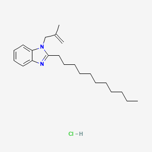 1-(2-methylallyl)-2-undecyl-1H-benzo[d]imidazole hydrochloride