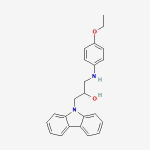 1-(9H-carbazol-9-yl)-3-[(4-ethoxyphenyl)amino]propan-2-ol