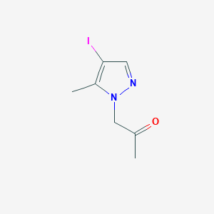 1-(4-Iodo-5-methyl-1H-pyrazol-1-yl)propan-2-one