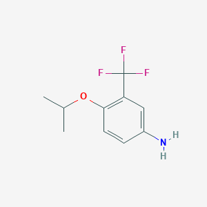 B2728424 4-Isopropoxy-3-(trifluoromethyl)aniline CAS No. 70338-45-3