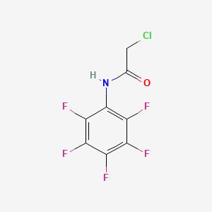 molecular formula C8H3ClF5NO B2728444 2-chloro-N-(2,3,4,5,6-pentafluorophenyl)acetamide CAS No. 70426-73-2