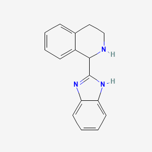 1-(1H-1,3-benzodiazol-2-yl)-1,2,3,4-tetrahydroisoquinoline