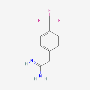 molecular formula C9H9F3N2 B2728517 2-(4-(三氟甲基)苯基)乙酰胺 CAS No. 310466-19-4