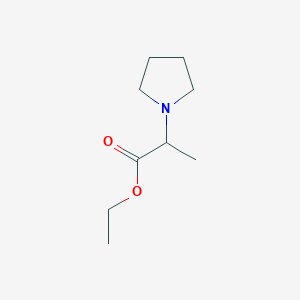 Ethyl 2-pyrrolidin-1-ylpropanoate