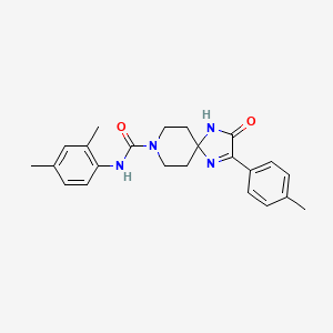 N-(2,4-dimethylphenyl)-2-(4-methylphenyl)-3-oxo-1,4,8-triazaspiro[4.5]dec-1-ene-8-carboxamide