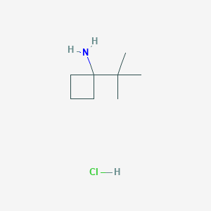 1-(tert-Butyl)cyclobutanamine hydrochloride