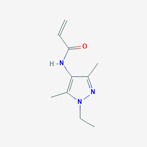 N-(1-Ethyl-3,5-dimethylpyrazol-4-yl)prop-2-enamide