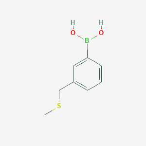 molecular formula C8H11BO2S B2728637 {3-[(Methylsulfanyl)methyl]phenyl}boronic acid CAS No. 1333345-25-7