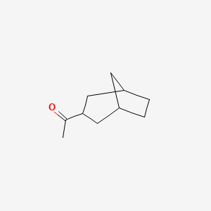 molecular formula C10H16O B2728676 1-(3-Bicyclo[3.2.1]octanyl)ethanone CAS No. 2109916-97-2