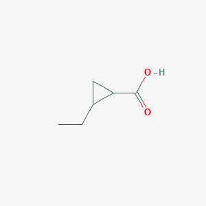 molecular formula C6H10O2 B2728724 2-乙基环丙烷-1-羧酸 CAS No. 68850-10-2