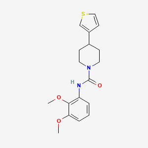 N-(2,3-dimethoxyphenyl)-4-(thiophen-3-yl)piperidine-1-carboxamide