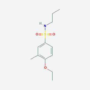 4-ethoxy-3-methyl-N-propylbenzenesulfonamide