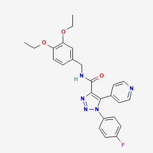 N-[2-(4-ethylpiperazin-1-yl)ethyl]-1-[5-(4-methylphenyl)pyrimidin-2-yl]piperidine-3-carboxamide