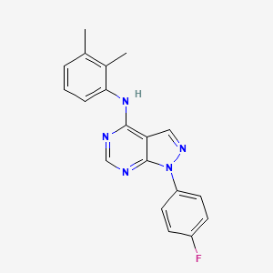 N-(2,3-dimethylphenyl)-1-(4-fluorophenyl)-1H-pyrazolo[3,4-d]pyrimidin-4-amine