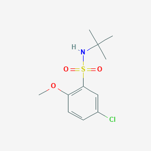 N-tert-butyl-5-chloro-2-methoxybenzenesulfonamide