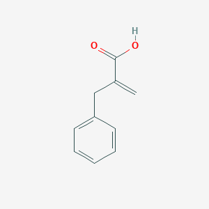 molecular formula C10H10O2 B027290 2-Benzylacrylic Acid CAS No. 5669-19-2