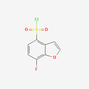 7-Fluoro-1-benzofuran-4-sulfonyl chloride