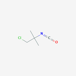 molecular formula C5H8ClNO B2729020 1-氯-2-异氰酸基-2-甲基丙烷 CAS No. 10146-81-3