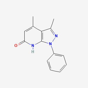 3,4-Dimethyl-1-phenyl-1H-pyrazolo[3,4-b]pyridin-6-ol