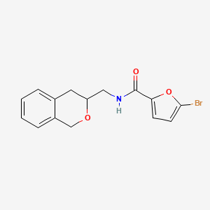 5-bromo-N-(isochroman-3-ylmethyl)furan-2-carboxamide