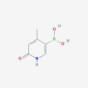 (6-Hydroxy-4-methylpyridin-3-yl)boronic acid
