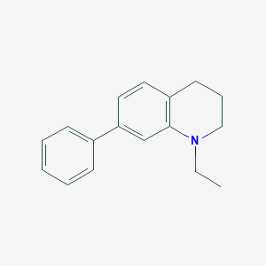 molecular formula C17H19N B2729326 1-Ethyl-7-phenyl-1,2,3,4-tetrahydroquinoline CAS No. 2288708-68-7