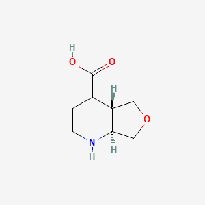 (4As,7aS)-1,2,3,4,4a,5,7,7a-octahydrofuro[3,4-b]pyridine-4-carboxylic acid