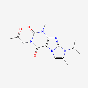 4,7-Dimethyl-2-(2-oxopropyl)-6-propan-2-ylpurino[7,8-a]imidazole-1,3-dione