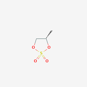 molecular formula C3H6O4S B2729433 (4S)-Methyl-[1,3,2]dioxathiolane 2,2-dioxide CAS No. 174953-30-1