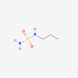 molecular formula C3H10N2O2S B2729543 N-propylsulfamide CAS No. 1393813-41-6; 147962-41-2