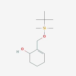 2-[[Tert-butyl(dimethyl)silyl]oxymethyl]cyclohex-2-en-1-ol