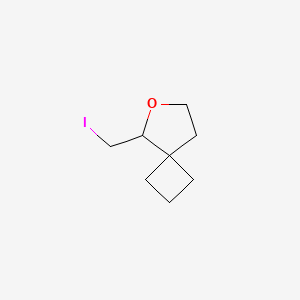 5-(Iodomethyl)-6-oxaspiro[3.4]octane