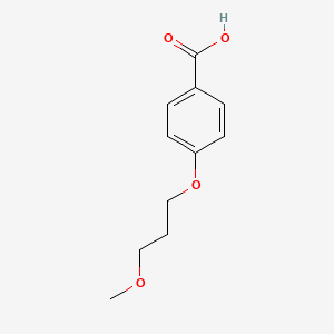 molecular formula C11H14O4 B2729763 4-(3-甲氧基丙氧基)苯甲酸 CAS No. 946707-55-7