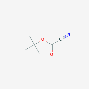 molecular formula C6H9NO2 B2729807 Tert-butyl cyanoformate CAS No. 57022-34-1