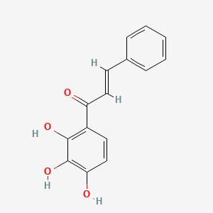 molecular formula C15H12O4 B2729835 2',3',4'-Trihydroxychalcone CAS No. 1482-74-2; 82964-32-7