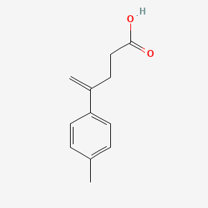 molecular formula C12H14O2 B2729867 4-(4-Methylphenyl)-4-pentenoic acid CAS No. 398142-12-6