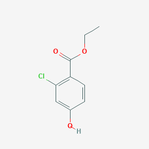 molecular formula C9H9ClO3 B2729920 Ethyl 2-chloro-4-hydroxybenzoate CAS No. 56069-35-3