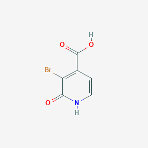 molecular formula C6H4BrNO3 B2729992 3-Bromo-2-oxo-1,2-dihydropyridine-4-carboxylic acid CAS No. 1214323-36-0