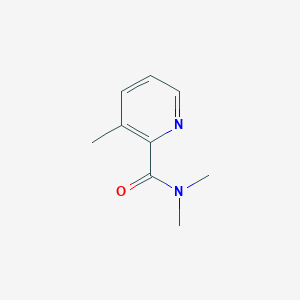 molecular formula C9H12N2O B2730062 N,N,3-trimethylpyridine-2-carboxamide CAS No. 1341499-43-1