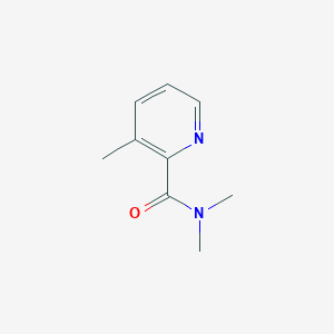 molecular formula C9H12N2O B2730062 N,N,3-三甲基吡啶-2-甲酰胺 CAS No. 1341499-43-1